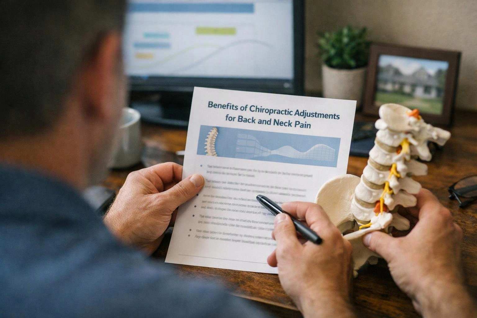 Benefits of Chiropractic Adjustments for Back and Neck Pain