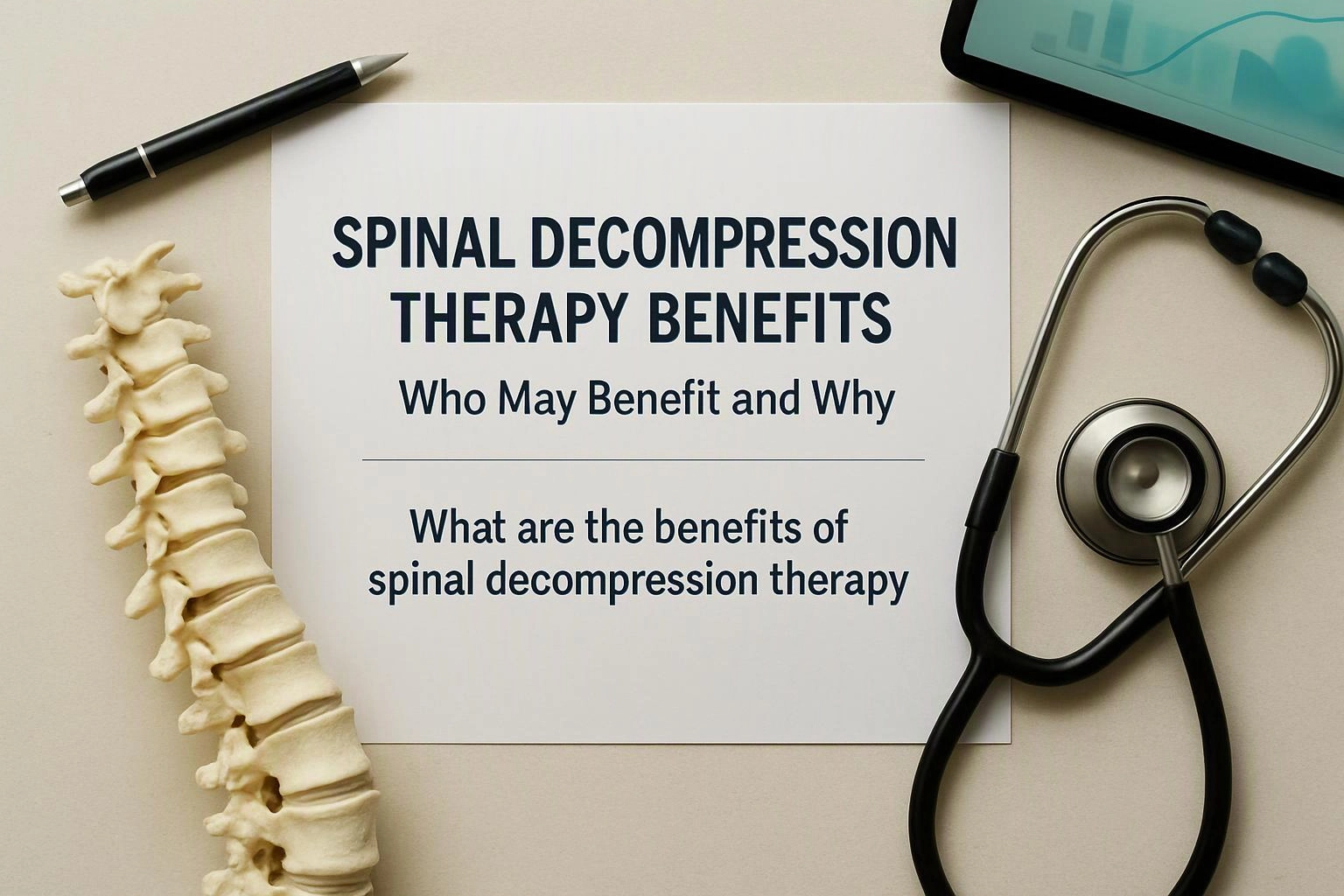 Spinal Decompression Therapy Benefits: Who May Benefit and Why