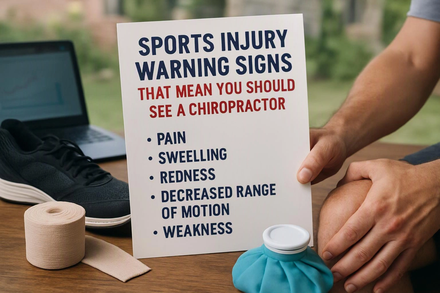 Sports Injury Warning Signs That Mean You Should See a Chiropractor