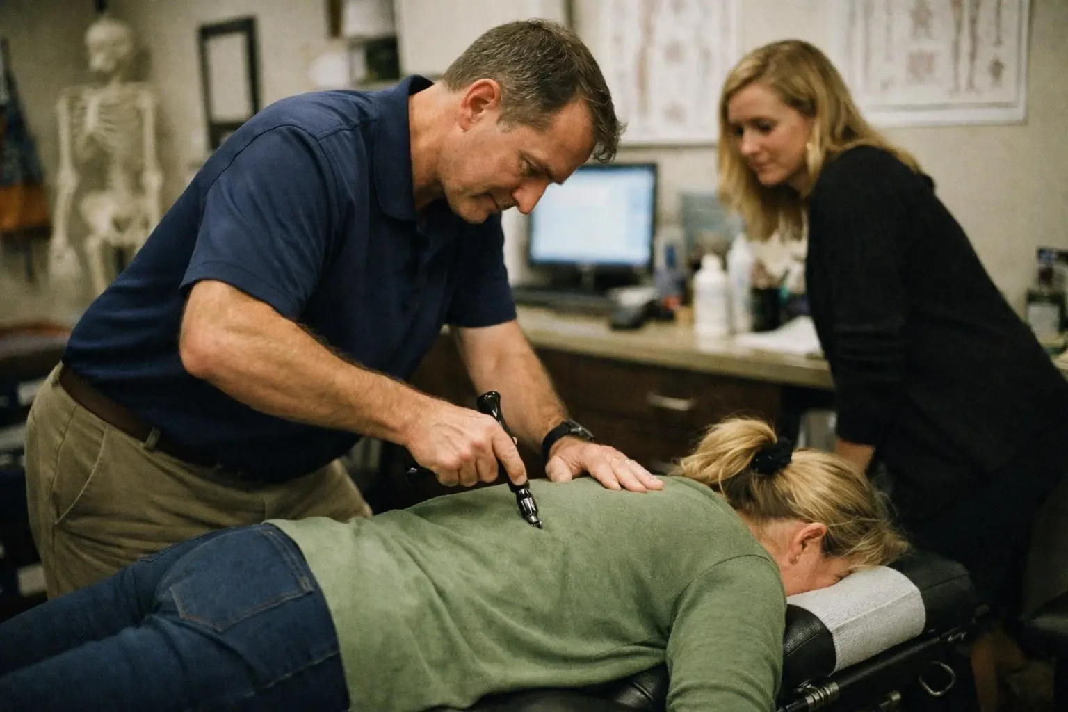 Activator Method in Chiropractor: Activator Method is a gentle, instrument-assisted chiropractic technique used to adjust...
