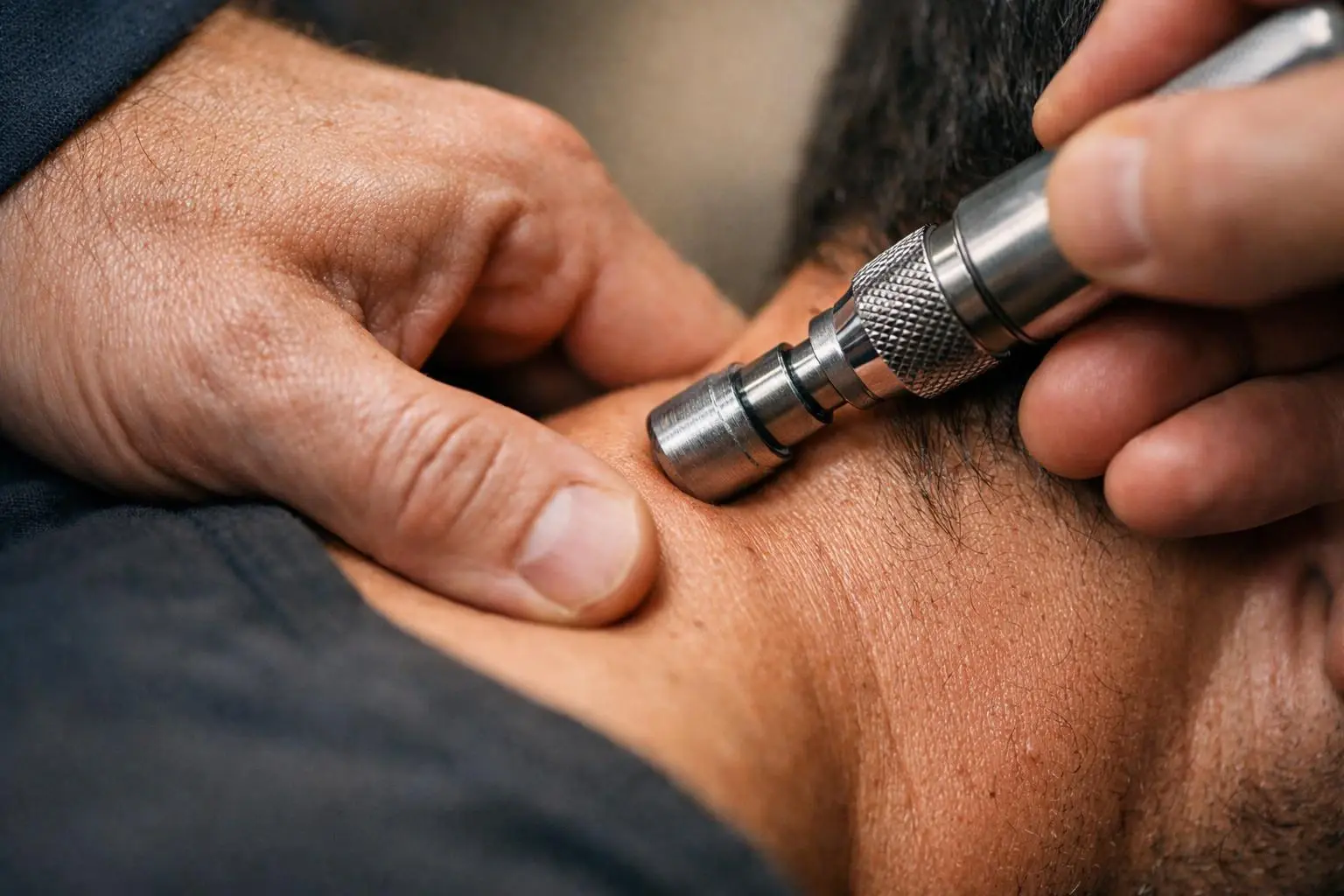 Chiropractic Adjustment in Chiropractor: Chiropractic Adjustment is a precise manual procedure where a licensed chiropract...