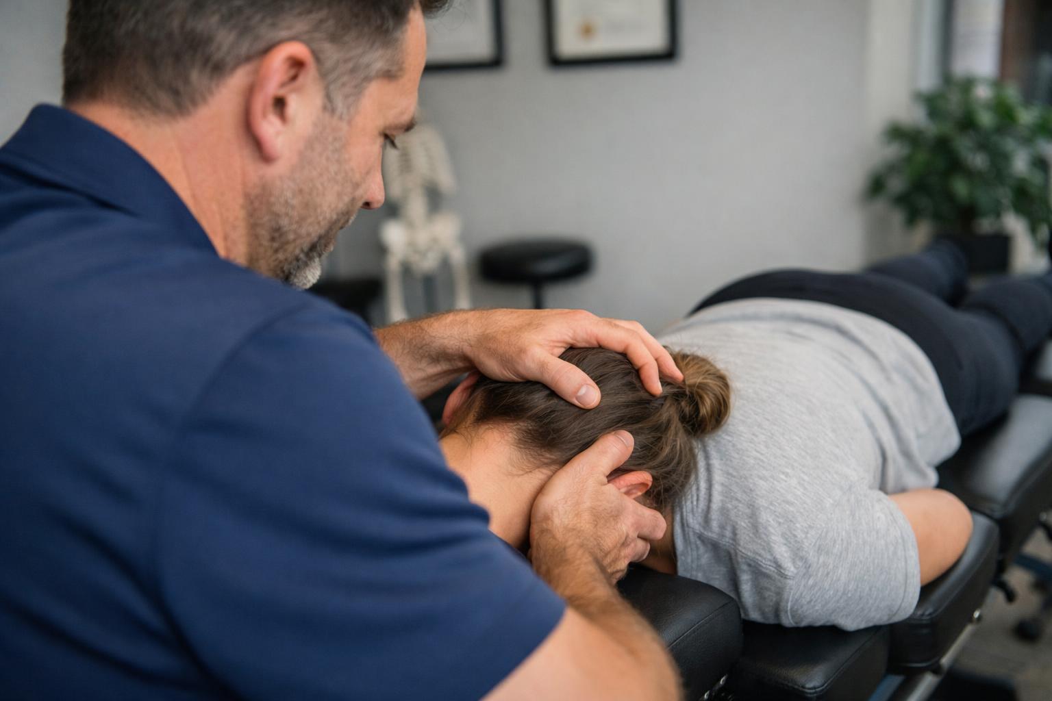 How Chiropractic Adjustment applies to Chiropractor services in Brentwood, United States—practical illustration