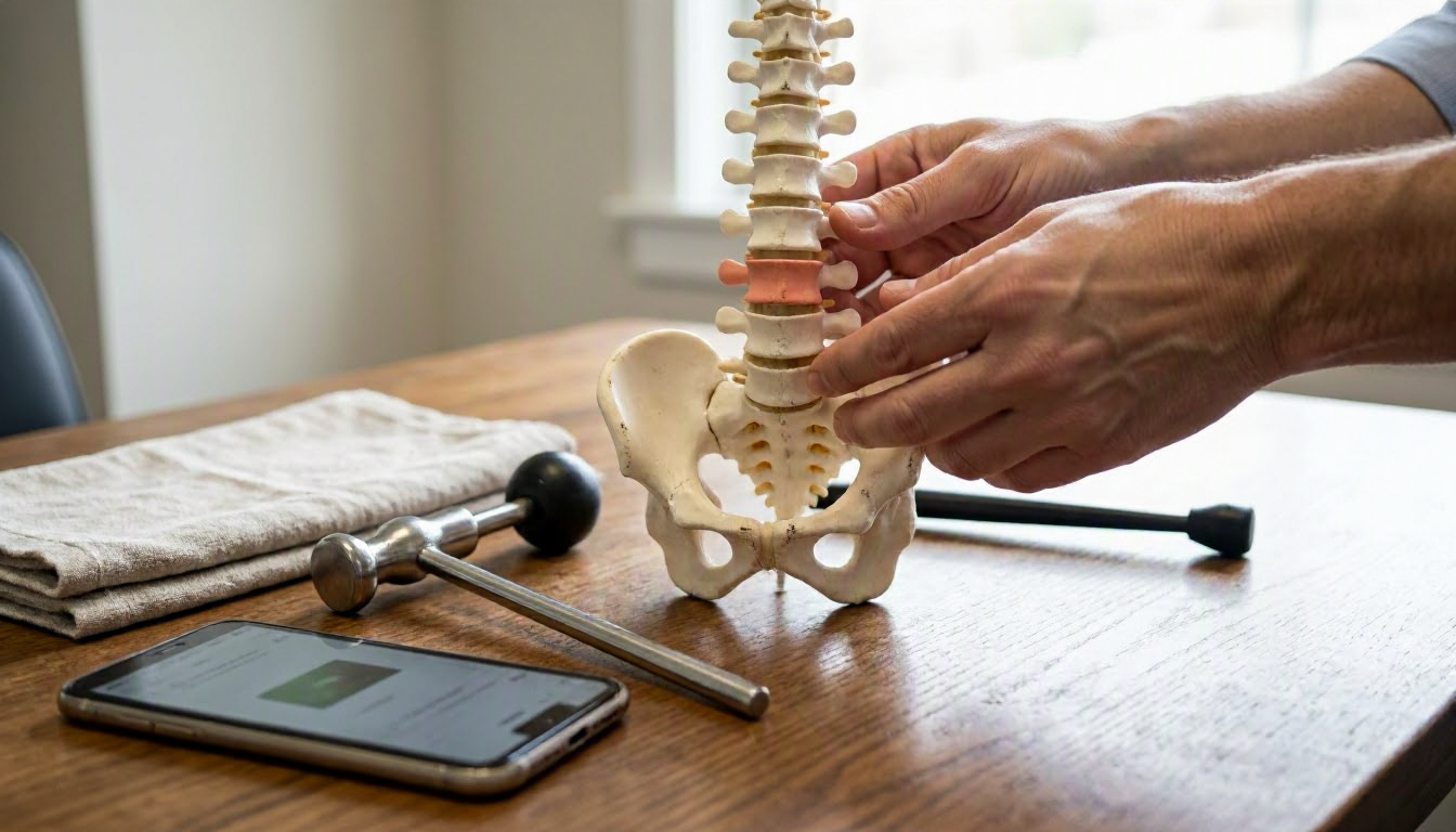 Chiropractic Care in Chiropractor: Chiropractic Care is a health care profession focused on diagnosing and treating—visual...