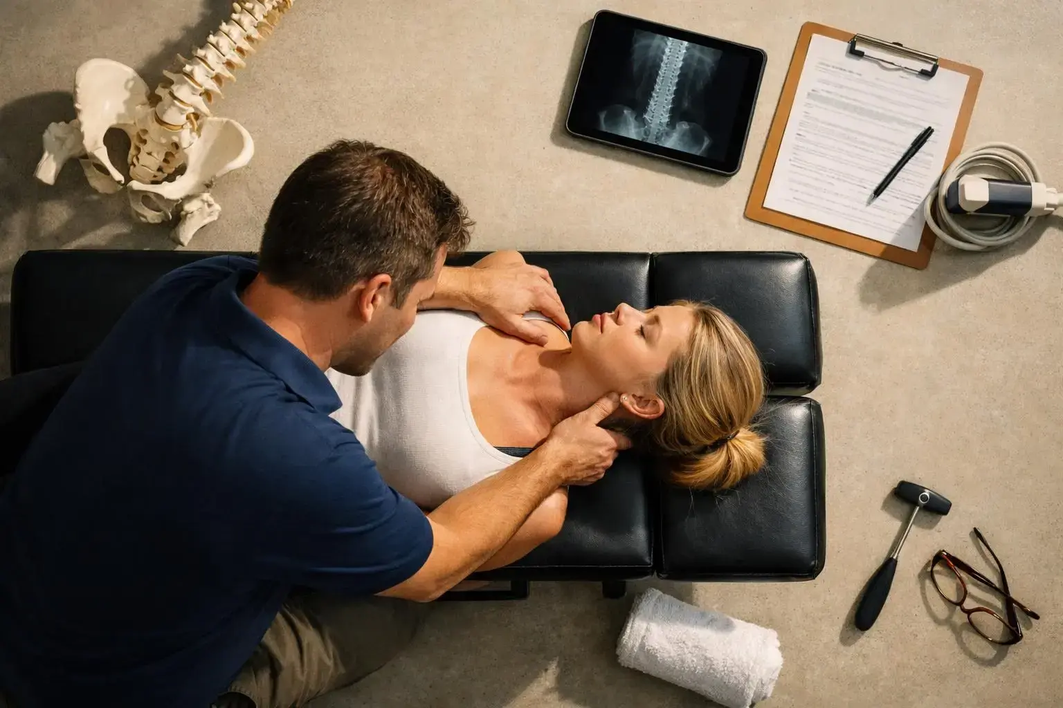 Chiropractic Manipulation in Chiropractor: Chiropractic Manipulation is a hands-on treatment where a licensed chiropractor...
