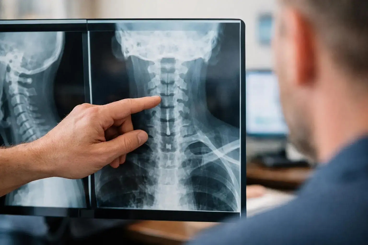 How Chiropractic X-Ray applies to Chiropractor services in Brentwood, United States—practical illustration