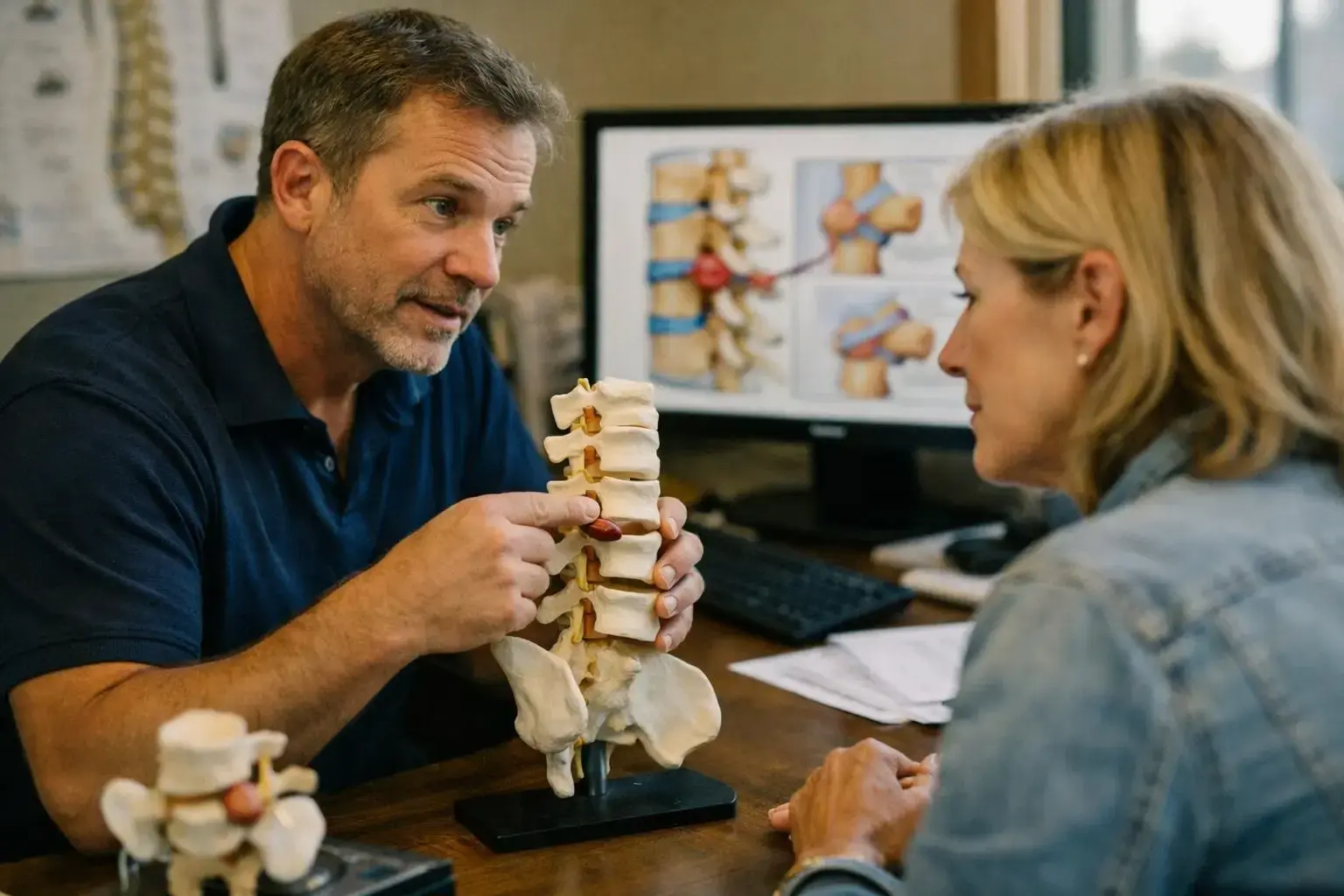 How Disc Herniation applies to Chiropractor services in Brentwood, United States—practical illustration