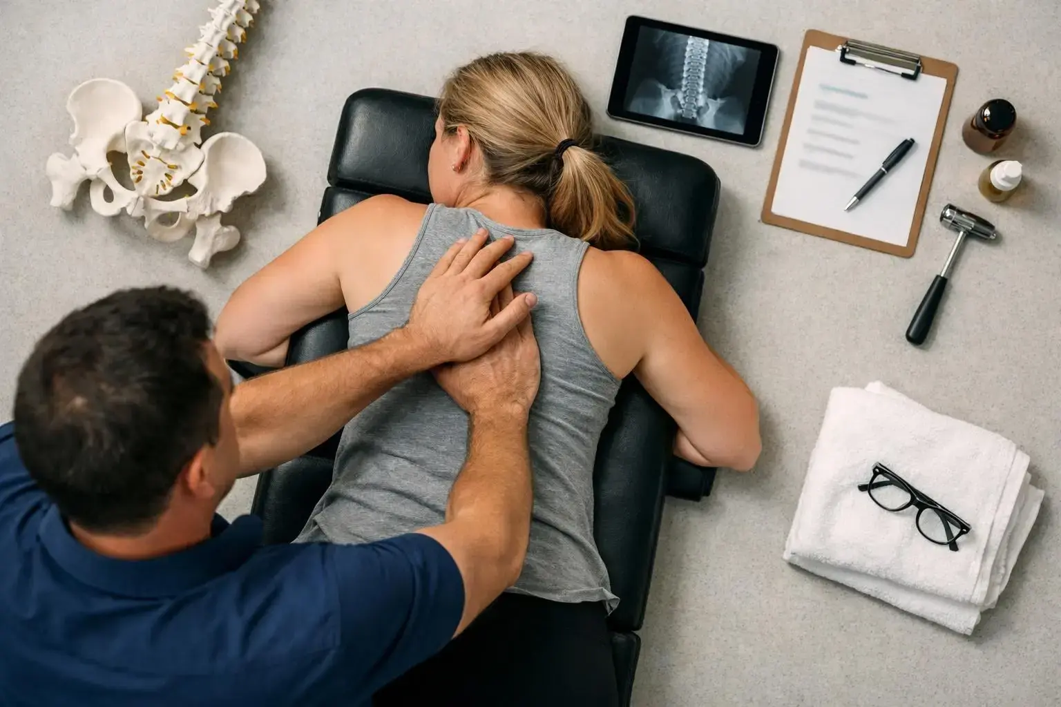 How Diversified Technique applies to Chiropractor services in Brentwood, United States—practical illustration