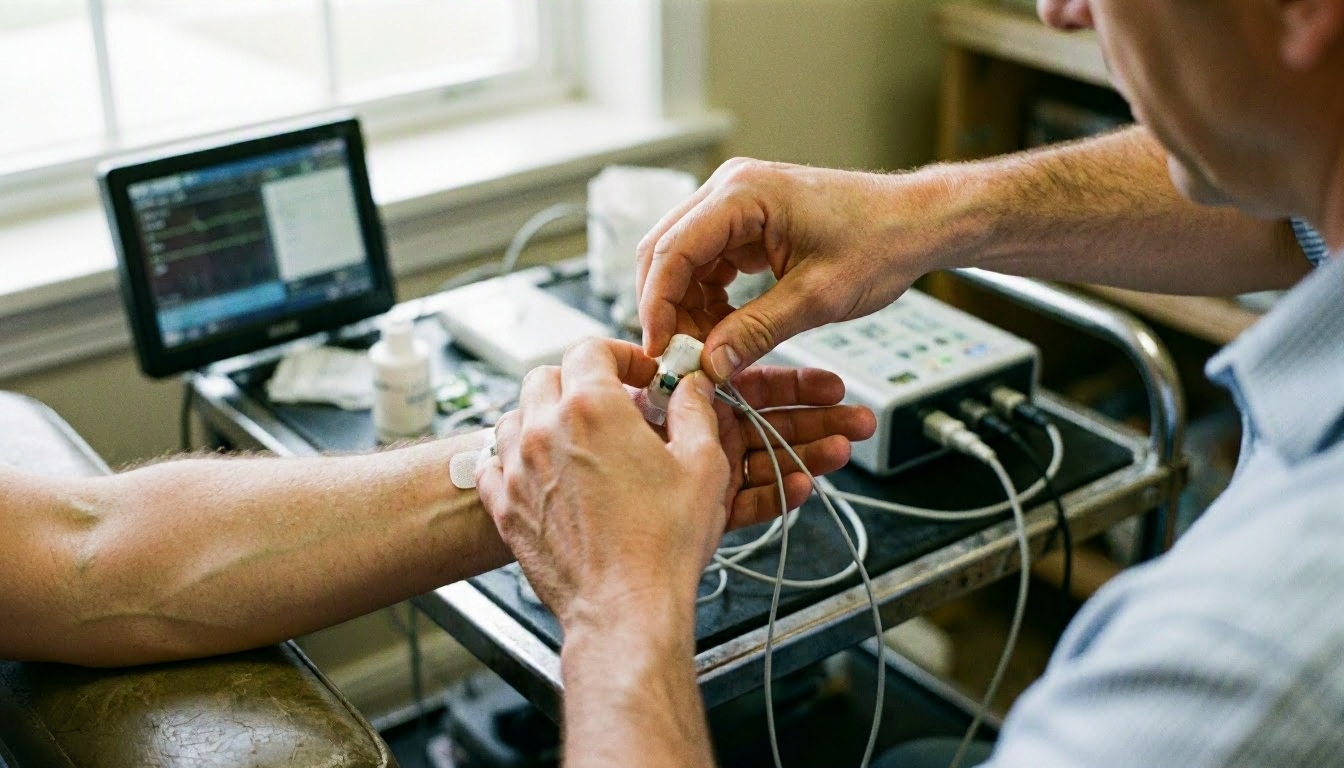 How Electromyography applies to Chiropractor services in Brentwood, United States—practical illustration