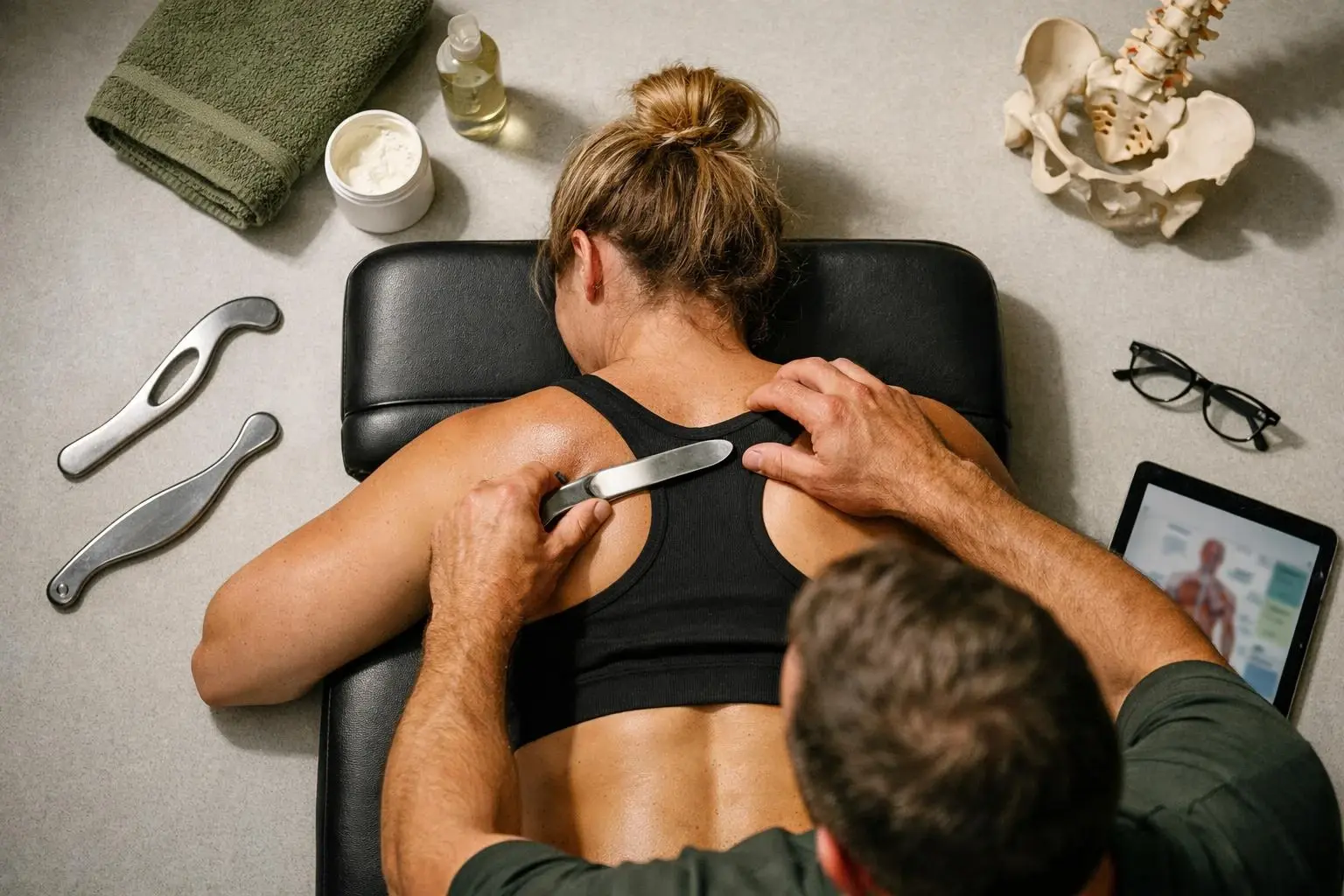 How Graston Technique applies to Chiropractor services in Brentwood, United States—practical illustration