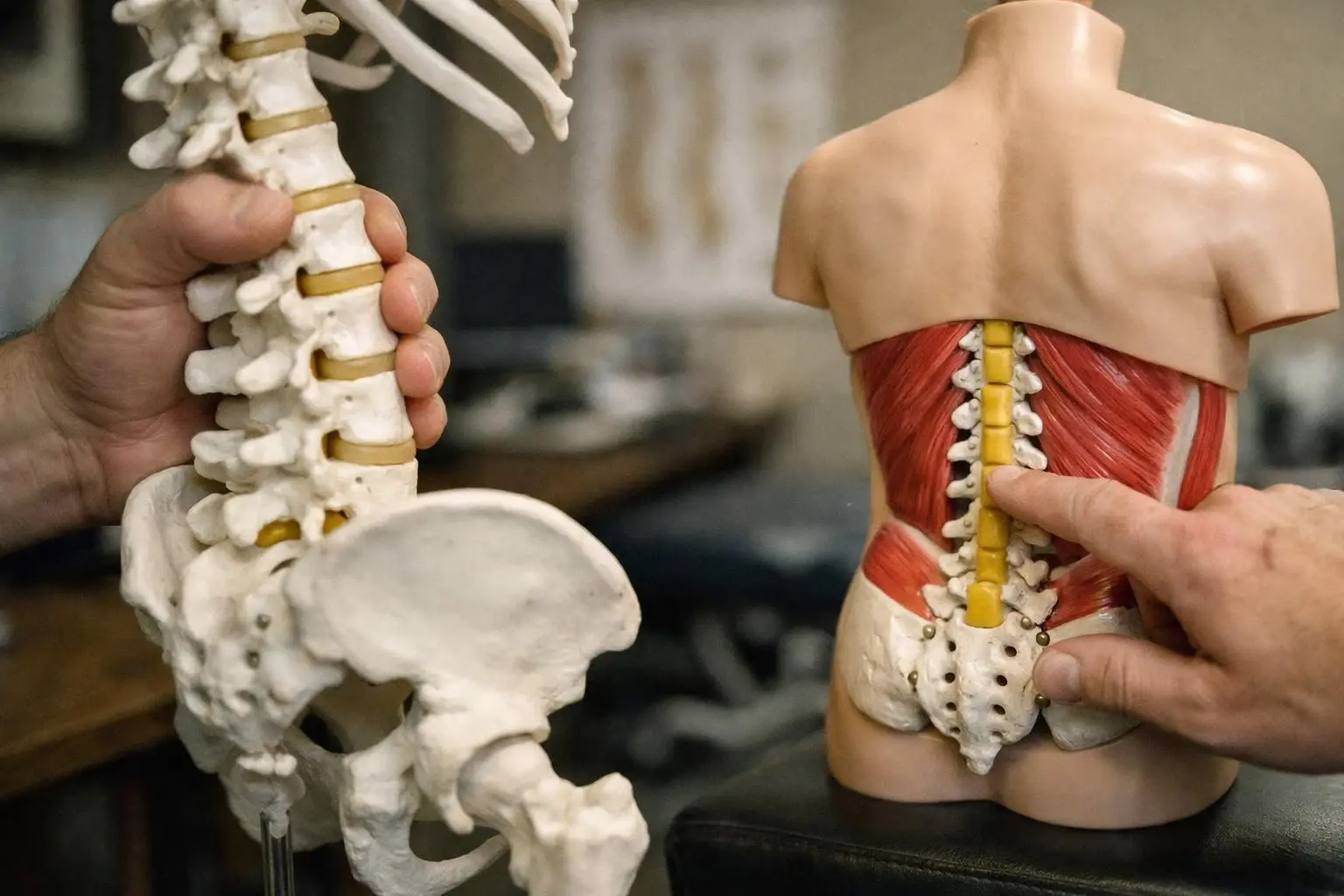 Lumbar Spine in Chiropractor: Lumbar Spine is the lower part of the spine located between the—visual guide