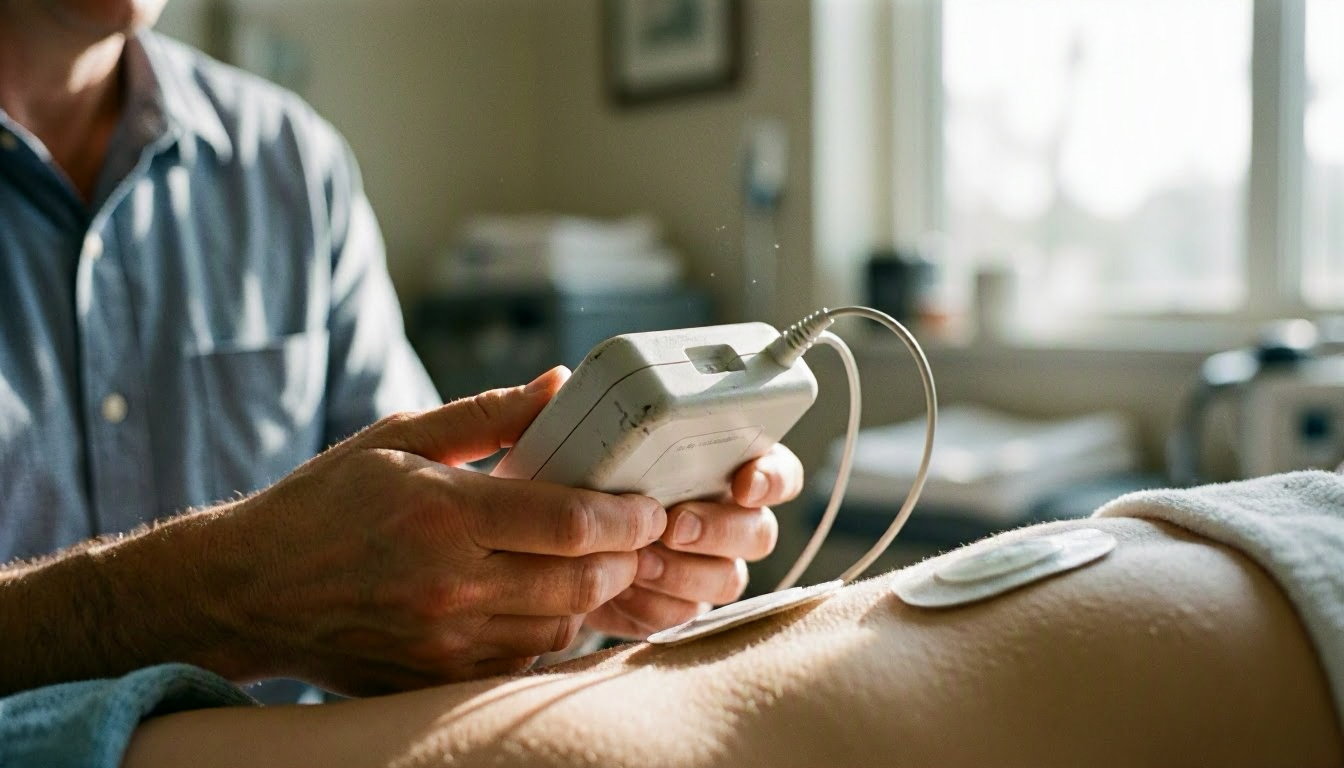 How TENS Unit applies to Chiropractor services in Brentwood, United States—practical illustration