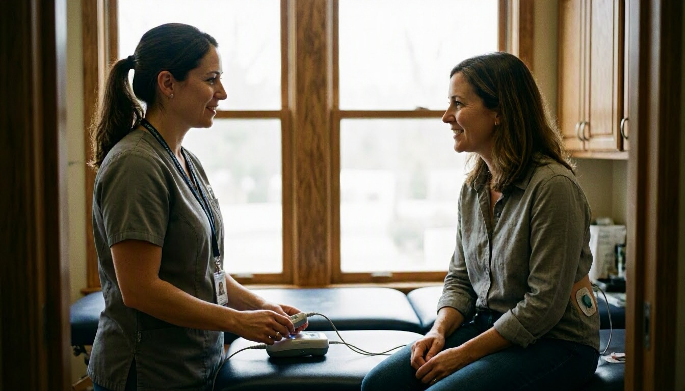 How Transcutaneous Electrical Nerve Stimulation applies to Chiropractor services in Brentwood, United States—practical ill...